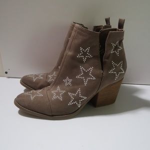 Carlos Santana "Westerly" Star Studded Boots 9.5